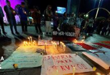 Vigilia en Huancayo exige justicia para Trvko, el artista urbano muerto en la protesta en Lima