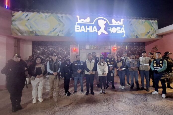 Trujillo: Intervienen club nocturno "Bahía Rosa" por presunta trata ilegal de personas