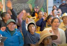 Comunidades de Jauja se van a paro indefinido pidiendo la continuidad de la carretera JU-103