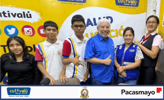 Estudiantes de la I.E. 20138 realizan programa en Cutivalú Estudiantes de la I.E. 20138 realizan programa en Cutivalú