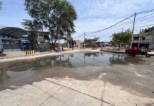 Comerciantes de Plaza del Mar denuncian inundaciones por cuenca ciega en avenida Sullana