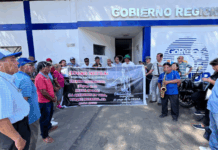 Maestros protestan en Piura por deuda social impaga del Gobierno Regional
