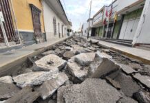 Colegio de Arquitectos plantea correciones técnicas en obra del Centro Histórico de Piura Centro histórico de Piura destruido por obra