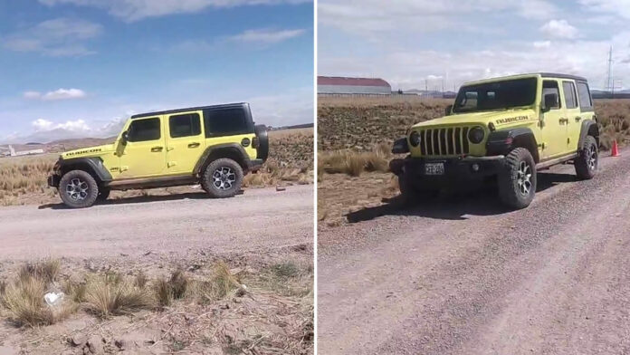 San Román: Pobladores del distrito de Caracoto hallan Jeep robado tras crimen