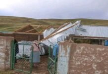 Fuertes vientos causan daños en capilla del Cementerio General y viviendas del distrito de Ajoyani