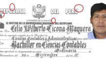 Denuncian que Gobierno Regional de Puno contrató a bachiller falso