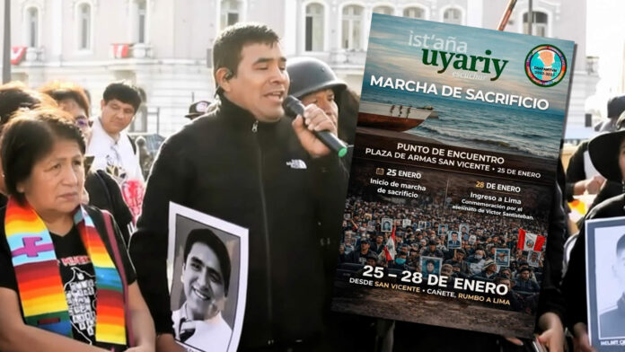 Familiares de víctimas del 2022-2023 convocan marcha nacional por justicia y reparación