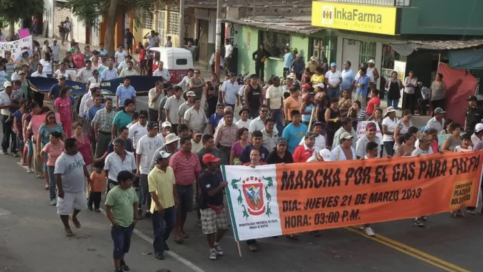 Palpa cumple 20 años sin gas natural pese a cercanía del gasoducto regional de Ica
