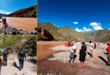 A 11 días de su desaparición continúa la búsqueda de dos menores arrastrados por el río Mantaro