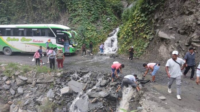 Puno: Sandia anuncia paro para el 4 de marzo por abandono de la carretera nacional PE-34