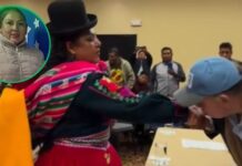 Mujer fingió ser campesina para respaldar campaña de López Aliaga en Puno