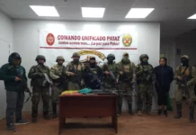 Incautan armas de guerra y explosivos a mafia de extorsionadores y sicarios en Pataz