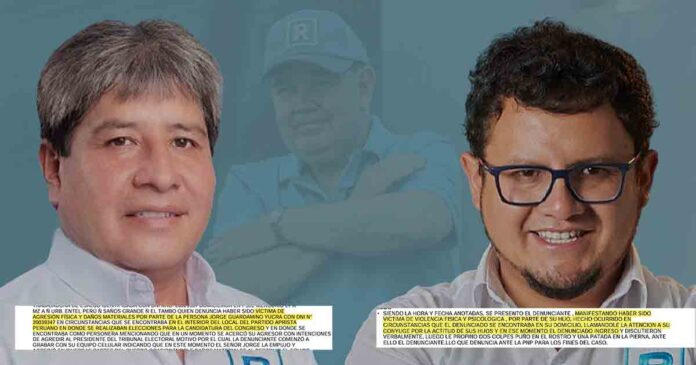 Prometen defender a la familia, pero los candidatos de Renovación Popular en Junín registran denuncias por violencia