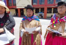 Mujeres originarias de Puno exigen pena efectiva para padrastro que quemó a niña