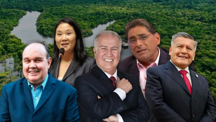 Elecciones 2026: ¿Qué plantean los candidatos presidenciales favoritos en las encuestas para la Amazonía?