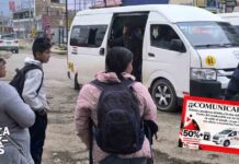 Transportistas evalúan subir el pasaje en Huancayo y algunas rutas ya aumentaron 50 céntimos