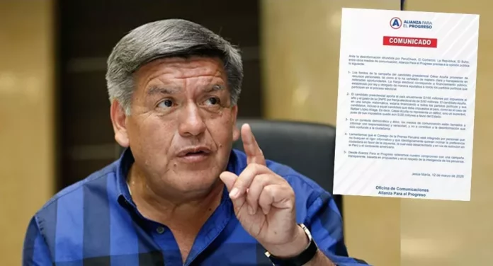 ¿Por qué dicen que César Acuña estaría financiando a todos los partidos políticos y sus candidatos?