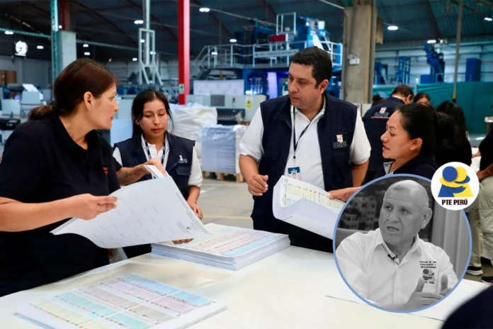 ONPE descarta cambios en cédula electoral tras muerte de candidato presidencial