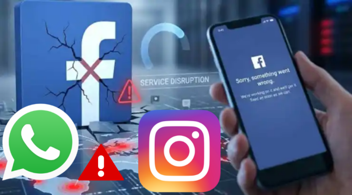 Usuarios reportan caída mundial de Facebook, Instagram y WhatsApp Usuarios reportan caída mundial de Facebook, Instagram y WhatsApp