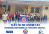 Más de 80 lideresas reflexionaron sobre las formas de crianza
