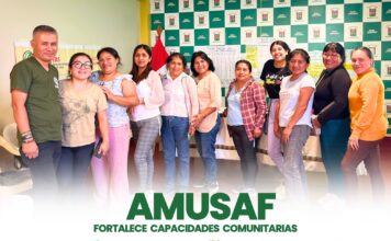 PROYECTO MUJERES ORGANIZADAS DEL ALTO PIURA FORTALECE EL LIDERAZGO DE AMUSAF EN EL FAIQUE