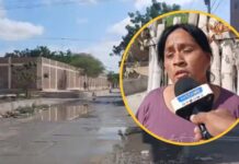 Vecinos exigen limpieza urgente del dren Paredes Maceda ante la llegada del fenómeno El Niño