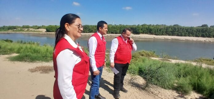 contraloría inspecciona el río Piura