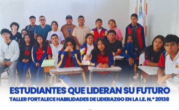 A través de dinámicas y retos colaborativos, estudiantes de cuarto de secundaria fortalecieron sus capacidades de liderazgo, comunicación, trabajo en equipo y autoconocimiento como herramientas para alcanzar sus metas personales y aportar a su comunidad.