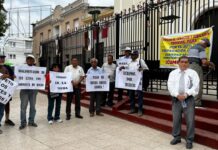 Maestros jubilados convocan a protesta nacional por el incumplimiento de la ley de pensión digna Maestros jubilados y cesantes anuncian protesta nacional para el martes 20 de agosto