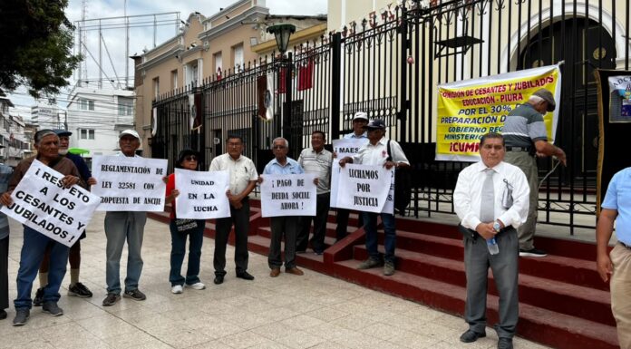 Maestros jubilados y cesantes anuncian protesta nacional para el martes 20 de agosto