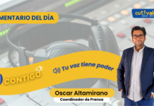 Oscar Altamirano, coordinador de Prensa de Cutivalú