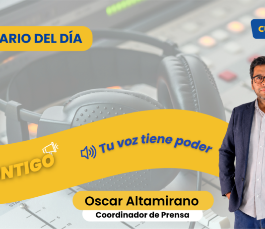 Oscar Altamirano, coordinador de Prensa de Cutivalú