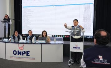 ONPE define ubicación de partidos y movimientos en las cédulas para las ERM 2026