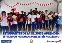 Estudiantes de la I.E. N.° 20138 aprenden estrategias para reconocer y manejar el estrés académico