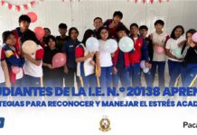 Estudiantes de la I.E. N.° 20138 aprenden estrategias para reconocer y manejar el estrés académico