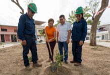 ENOSA se suma a la campaña “Chapa tu Balde” en el parque 4 de Abril de Tacalá