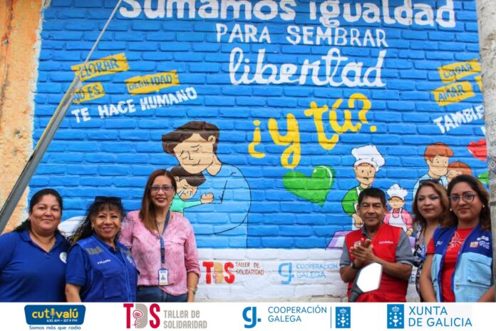 Murales en Veintiséis de Octubre promueven la corresponsabilidad y las nuevas masculinidades Murales en Veintiséis de Octubre promueven la corresponsabilidad y las nuevas masculinidades