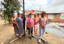 Colapso de desagues inunda cuadras de Santa Margarita y Las Dalias y vecinos denuncian cortes de agua
